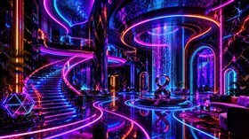 4K Neon Palace