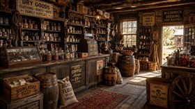 4K Old West Store