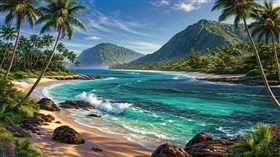 4K Hawaiian Island