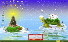 Christmas turtles
