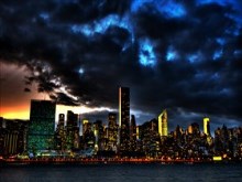 City at night