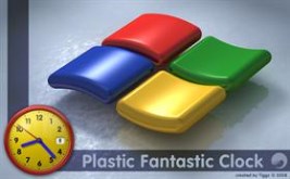 Plastic Fantastic Clock