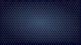 blue honeycomb pattern